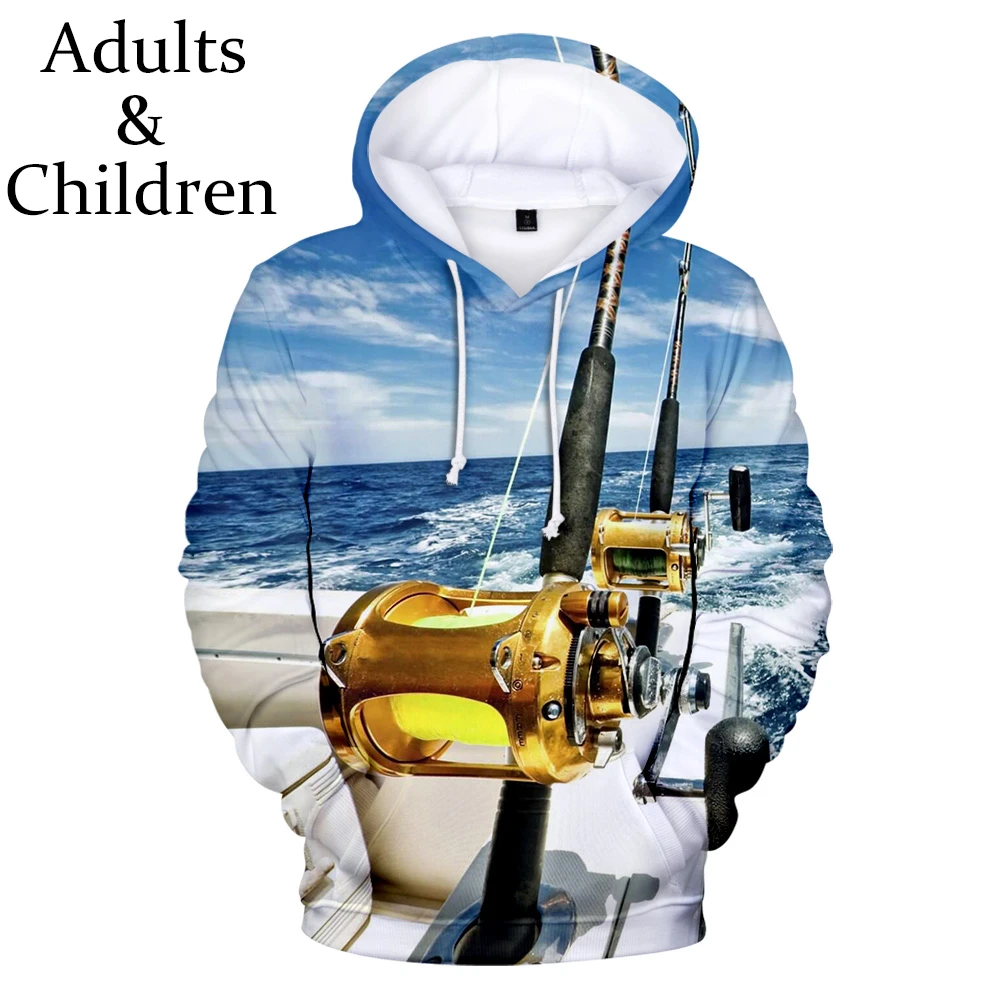 Fish hoodie Clearance