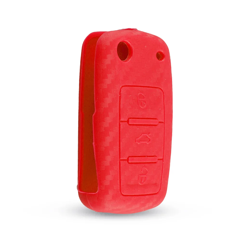 Cover in silicone chiave telecomando per VW Golf Jetta - Skoda Yeti Superb Rapid Octavia - SEAT Leon Ibiza - H37061020e6844fd7beb364b116d998e00