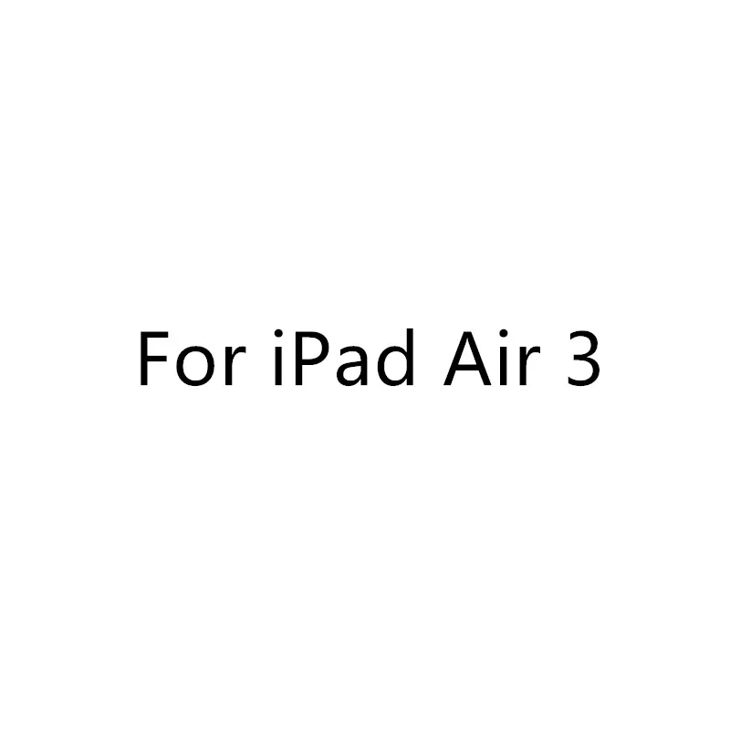 For iPad Air 3 Защитная крышка для iPad Pro 11 9,7 10,5 Air 3 2 10,5 дюймов мини-платье, на возраст 2, 3, 4, 6, 5 пленка Закаленное защитное экранное стекло стекла закаленное защитное покрытие - Цвет: For iPad Air 3