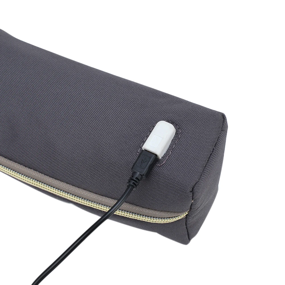 USB Интеллектуальный цифровой молочный подогреватель для Детской бутылки, теплоизоляционная уличная сумка, термостатический складной дорожный регулируемый безопасный