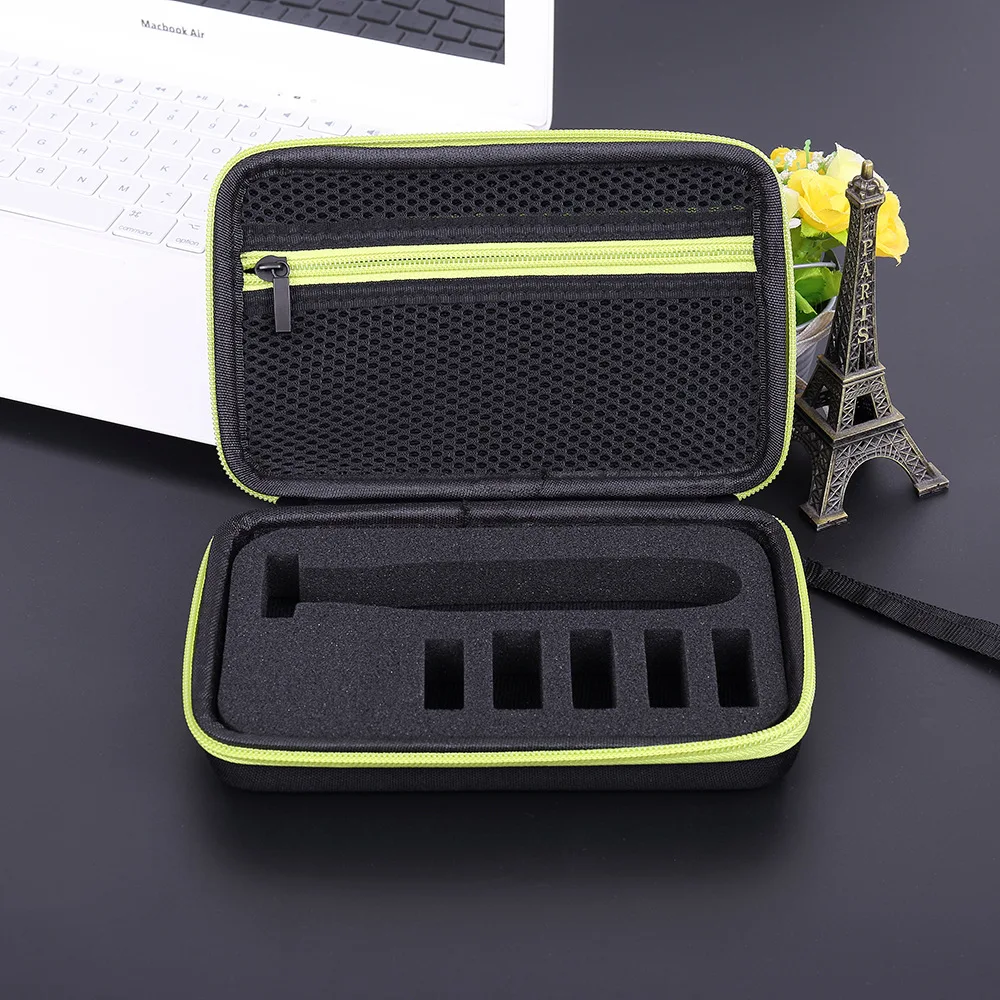 Portable Case for Philips OneBlade Trimmer Shaver and Accessories EVA Travel Bag Storage Pack Box No razor attention only case