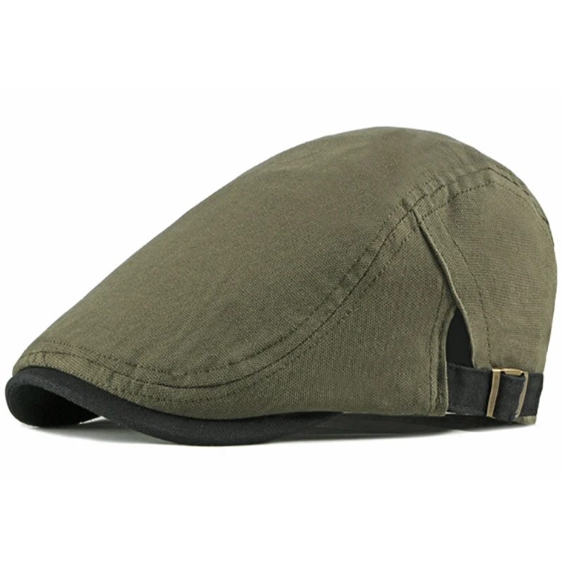 

New Fashion Men's Berets Outdoor Solid Color Summer Adjustable Baseball Cap For Women Simple Design Multicolor Sun Hat Wholesale