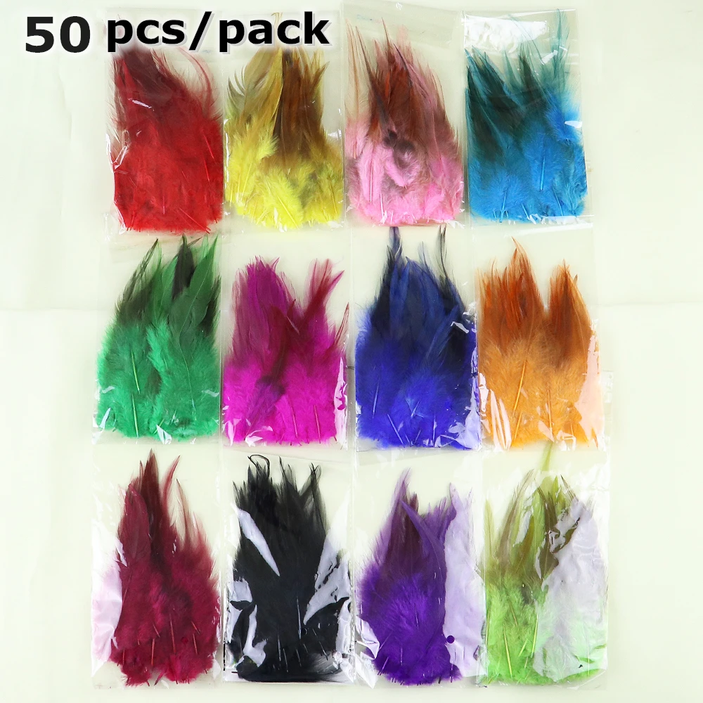 50pcs Multi color Pheasant Feather 10-15cm/4-6inch DIY Jewelry Decoration For Craft Wedding Party