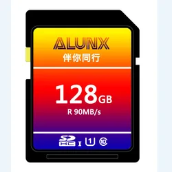 ALUNX – grande carte SD authentique, 16 go/8 go/32 go/64 go/128 go, SDHC/SDXC, U3, mémoire flash, carte spéciale pour appareil photo numérique 