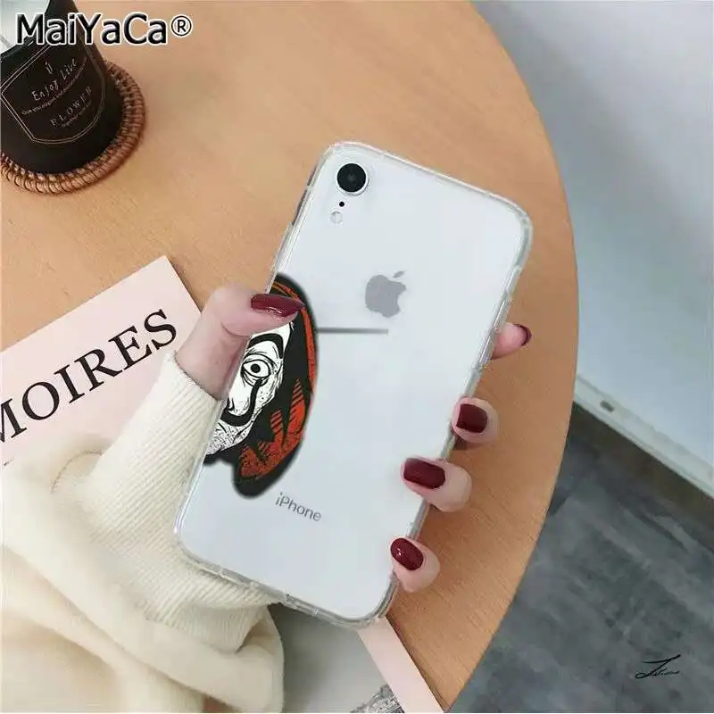 A11 MaiYaCa La Casa de papel ТВ серии деньги Heist дом поделка-чехол для телефона для Apple iPhone 8 7 6S Plus X XS MAX 5 5S SE XR - Цвет: A11
