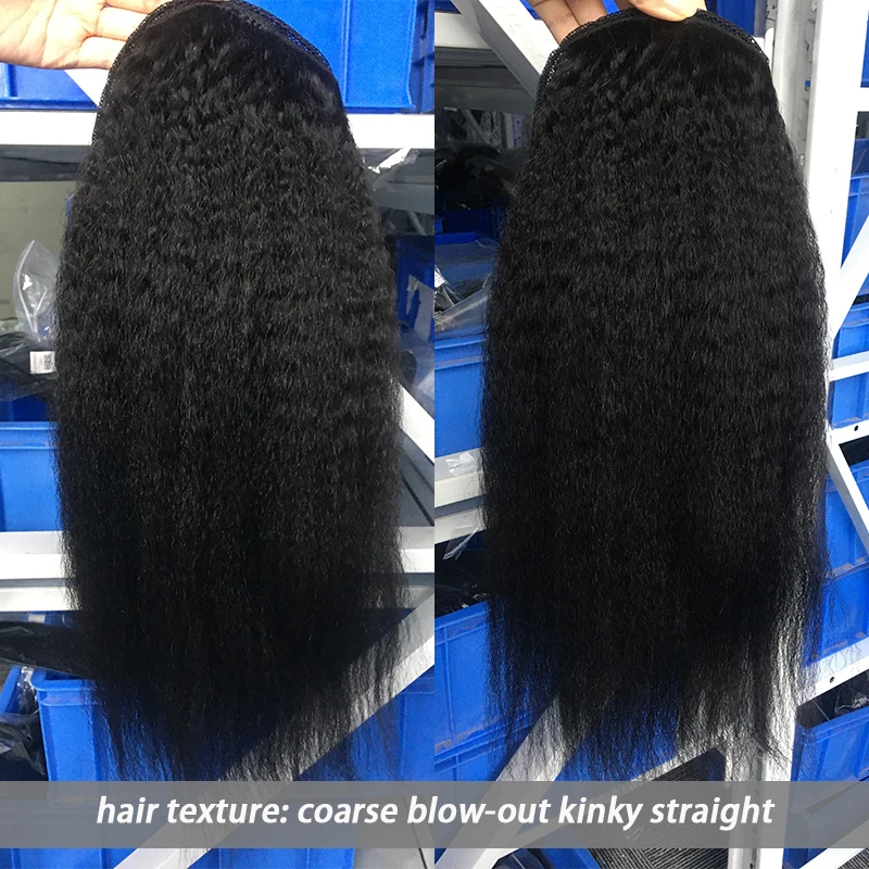 Кудрявые прямые конский хвост для женщин натуральные грубые яки Remy волосы на