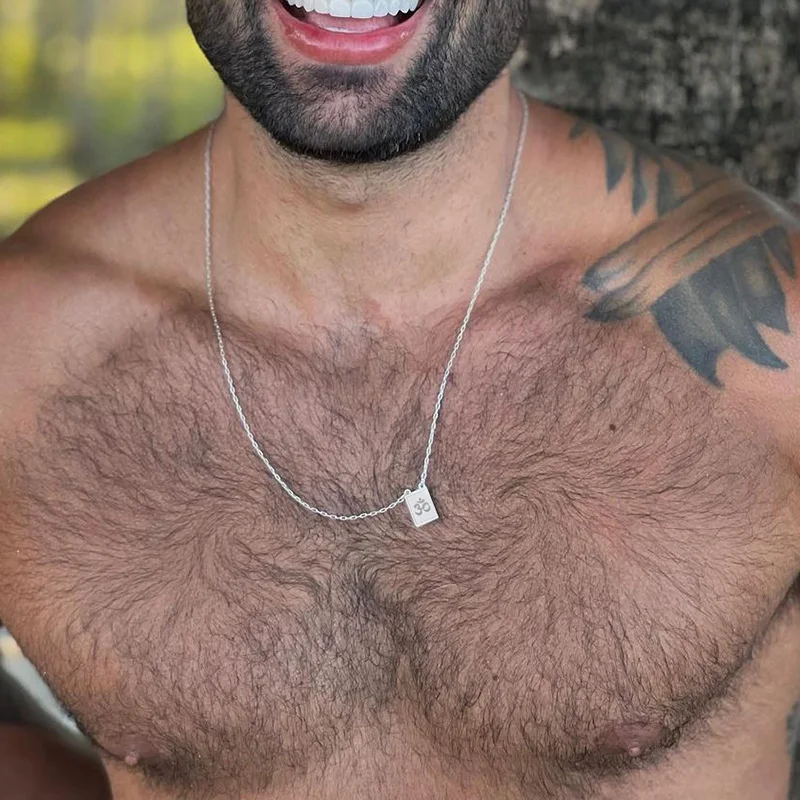 Men Cross Scapular Necklace,Mini Tag Necklace,Devotional Scapular Necklace,Stainless Steel Jesus Christ Religious Jewels - Image 6