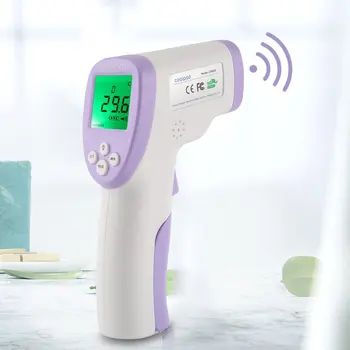 

Non-contact Infrared Forehead Thermometer ABS for Adults and Children with Lcd Display Digital Laser Temperature Tool 1 set