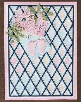 

New Design Craft Metal Cutting Dies Prismatic folding board cut die crapbooking Album Paper Card Craft Embossing Cuts