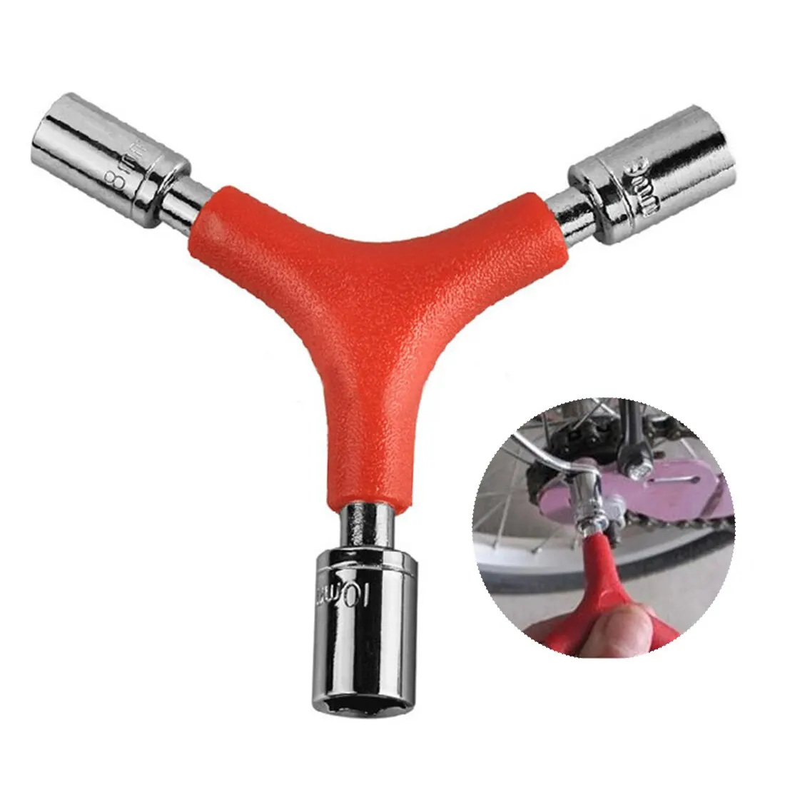 

Mountain Bike Repair Tools Bicycle Y-Type 8/9/10mm Socket Bike Repair Tool Wrench Multitool Tool Bicycle Accessories