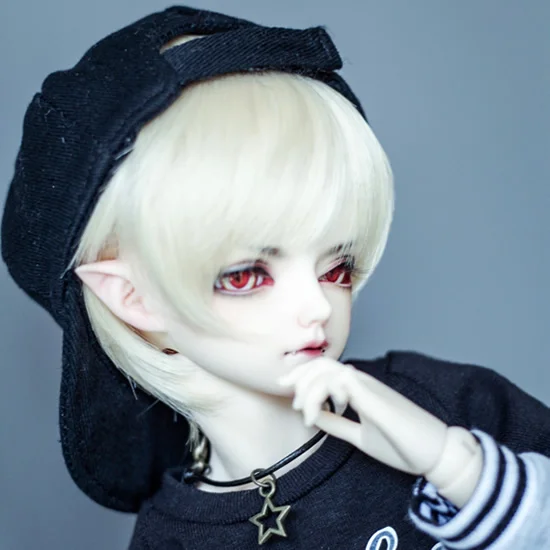 1/4 масштаб Обнаженная BJD кукла эльф Уши мальчик BJD/SD полимерная фигурка кукла DIY модель игрушка подарок. В комплект не входят одежда, обувь, парик A0130Woosoo