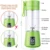 Портативный Блендер USB Миксер Электрическая Соковыжималка Машина Smoothie Blender Мини Кухонный Комбайн Персональный Лимон Соковыжималка Апельсиновая Соковыжималка