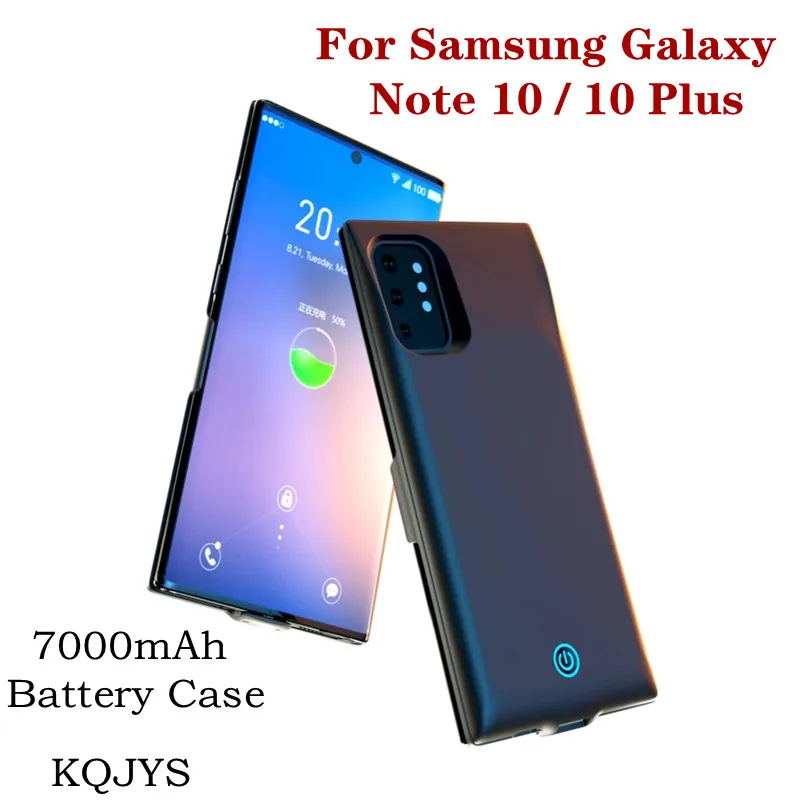 Power Bank зарядное устройство чехол для Samsung Galaxy Note 10 плюс портативный резервный