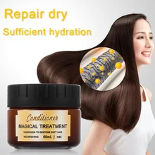 60 мл Расширенный молекулярный уход за корнями волос мягкая эссенция для ухода за волосами возврат волос надувной 5 секунд ремонт повреждения корня волос