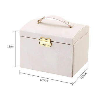 

Drawer Type Jewelry Storage Box Multi-layer Jewelry Box With Lock Jewelry Box