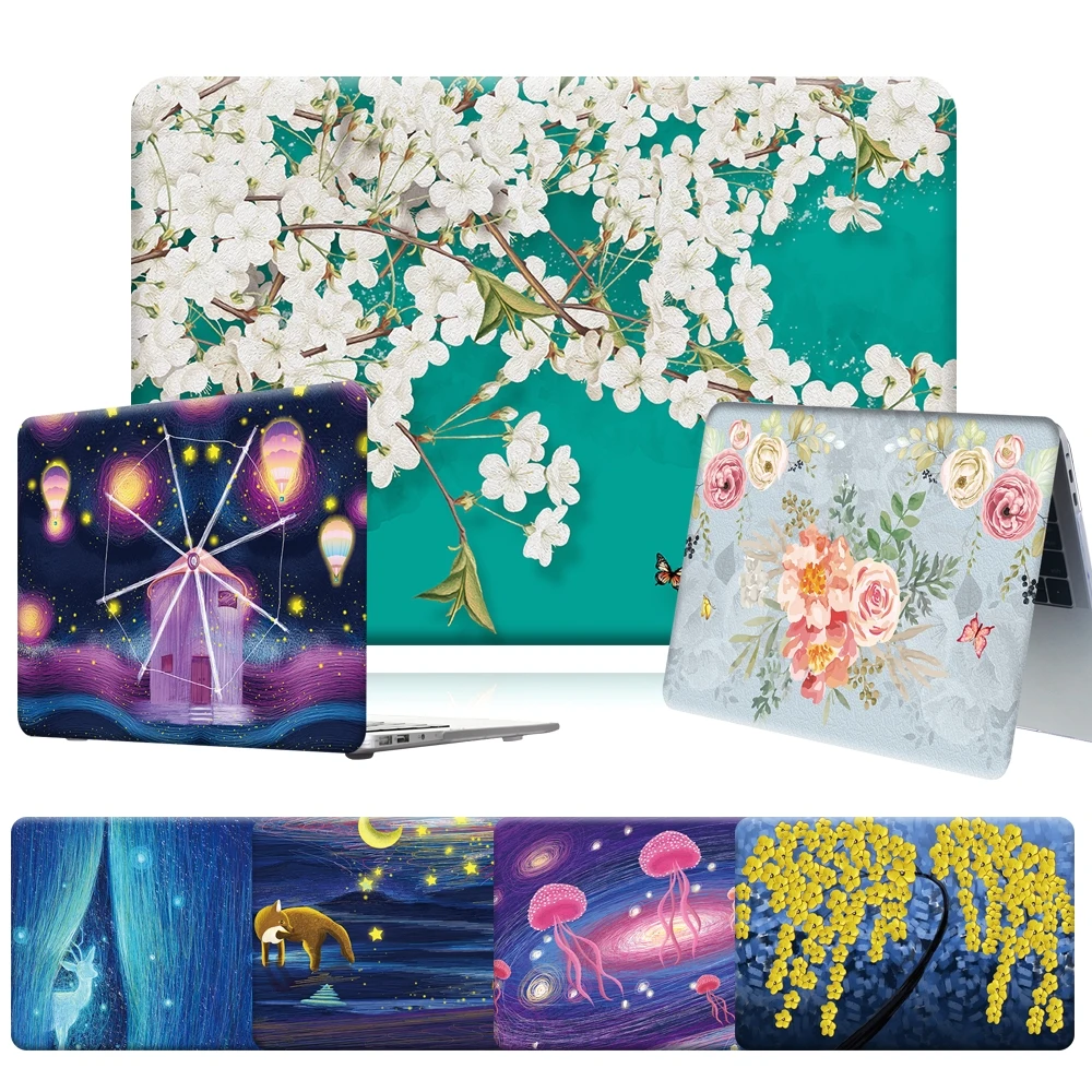 

Fit HUAWEI MateBook D14/D15/13/ 14 /X Pro 13.9/Honor MagicBook 14/15 Anti-fall Rubberized Laptop Hard Shell Case Cover