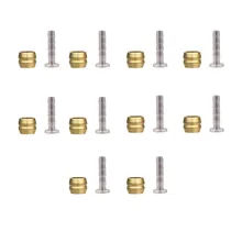 

10Pcs Bicycle Oil Needle For SHIMANO BH90 / BH59 Olive Connector Insert For Hydraulic Brake Hose Gold/silver Bicycle Oil Needle
