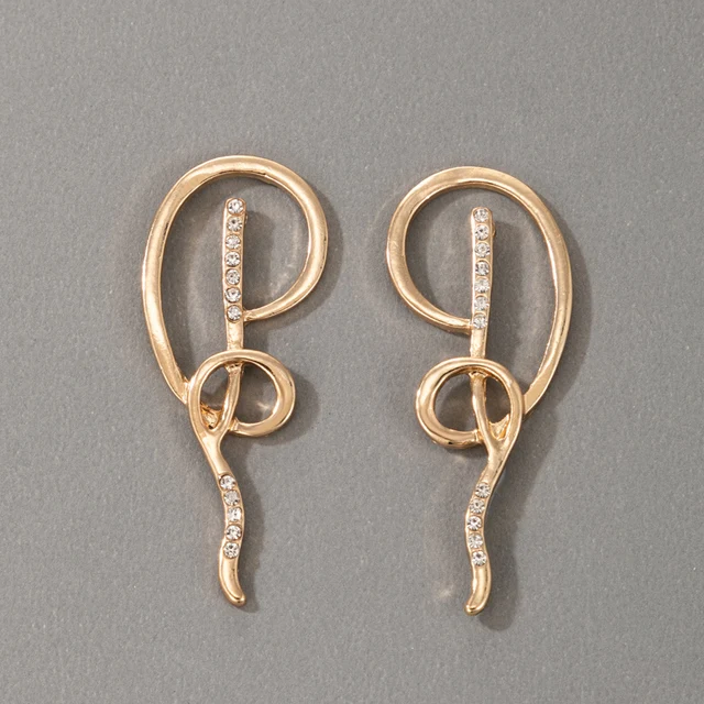 docona Bohemia Snake Animal Drop Dangle Earrings for Women Luxury Geometry Crystal Metal 2021 Female Party Gold Jewelry серьги 17565-gold