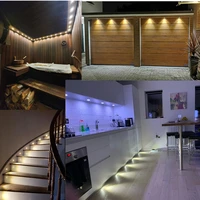 Small Spot Light 1W Mini LED Spotlight 12V Dimmable 15mm Cutout Recessed Downlight IP65 Ceiling Lamp Showcase Display Lighting 2