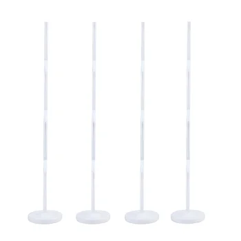 

4 Pcs/ Pack Balloon Column Stand 16pcs Straws Kit Arch Stand with Frame Pole Base for Hotel Holiday Home Party Decor