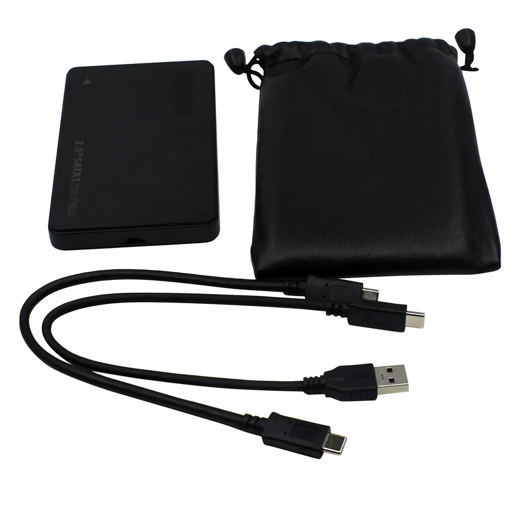 2 5 дюймовый USB 3 0 SATA HDD бокс/SSD жесткий диск Тип C внешний бокс высокого качества
