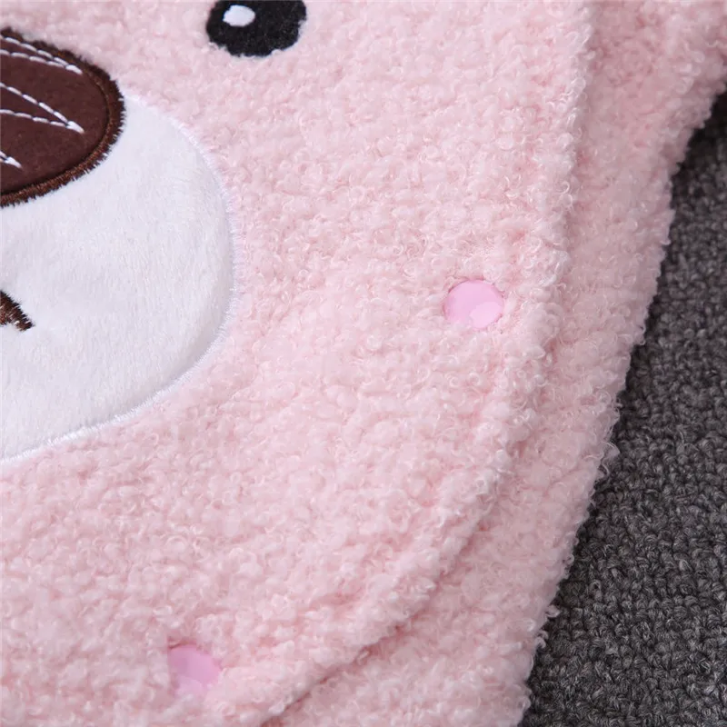 baby clothes Infant Baby Girls Boys Bear Winter Zip Thick Snowsuit Hoodie Coat Jumpsuit Winter warm clothing romper #4S03 (22)