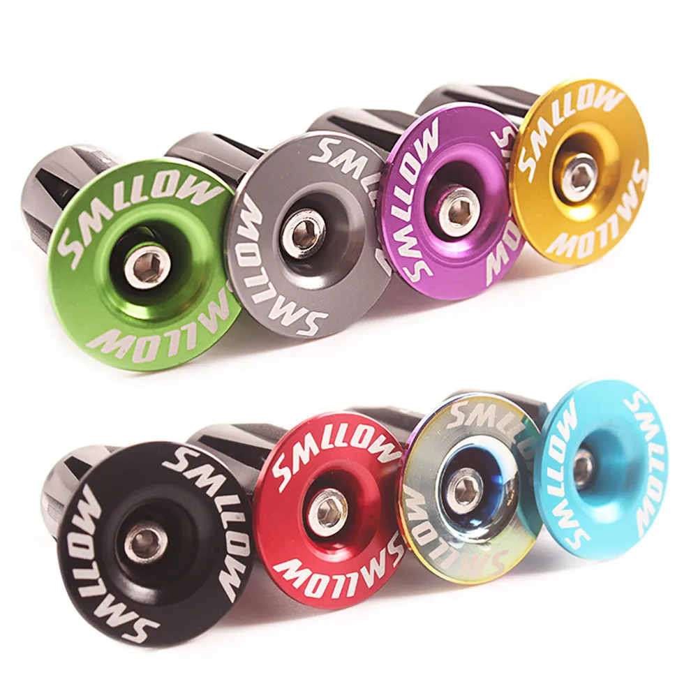 1 Pairs ZFZ Bike Handlebar End Plugs MTB Road Cycling Aluminum Grips Handle Bar Cap | Спорт и развлечения