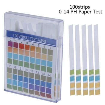 

For Test Body Acid Alkaline PH Level, Aquariums, Drinking Water, Measure Full Range 0-14 20%OFF Universal PH Test Paper Strips