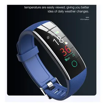 

Colorful Smart Wireless Fitness Tracker Sleep Heart Rate Sport Smart Watch Smart Wristband Pedometer