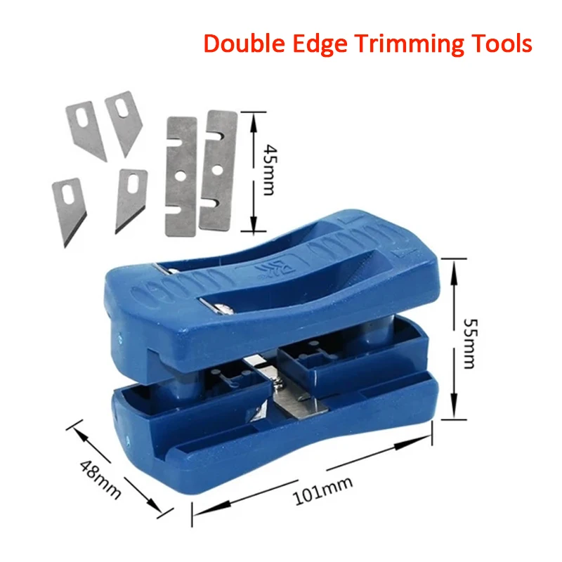 Double Edge Trimming Tools Wood Side Banding Machine Double Edge Trimmer Manual Tail Trimming Woodworking Tools For Carpenters best woodworking bench Woodworking Machinery