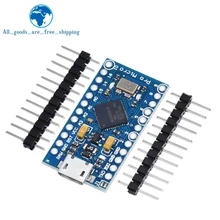 Tzt pro micro atmega32u4 5v 16mhz substituir atmega328 para arduino pro mini com 2 encabeçamento do pino da fileira para leonardo mini interface usb
