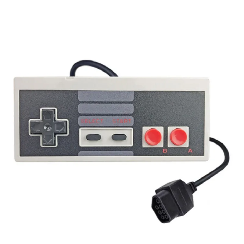 Классический игровой контроллер 6 футов, геймерский джойстик, джойстик для консоли NES NTSC и PAL, классический стиль