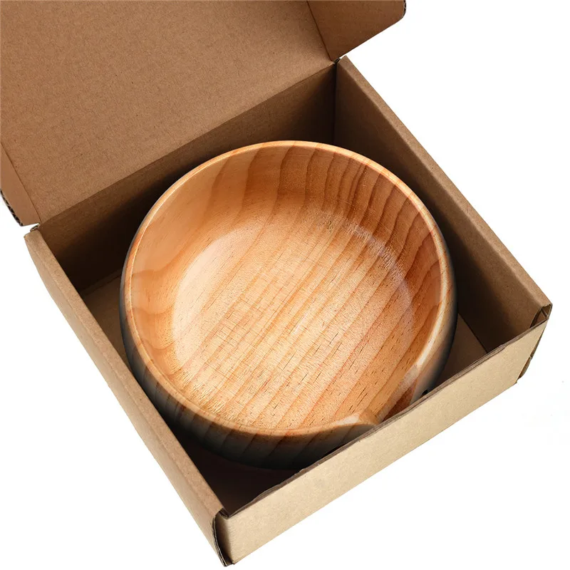Eco-friendly Wooden Yarn Storage Bowl Organizer with Handmade Holes DIY Storage Craft Crochet Kit Organizer Knitting Yarn Holder  (1)
