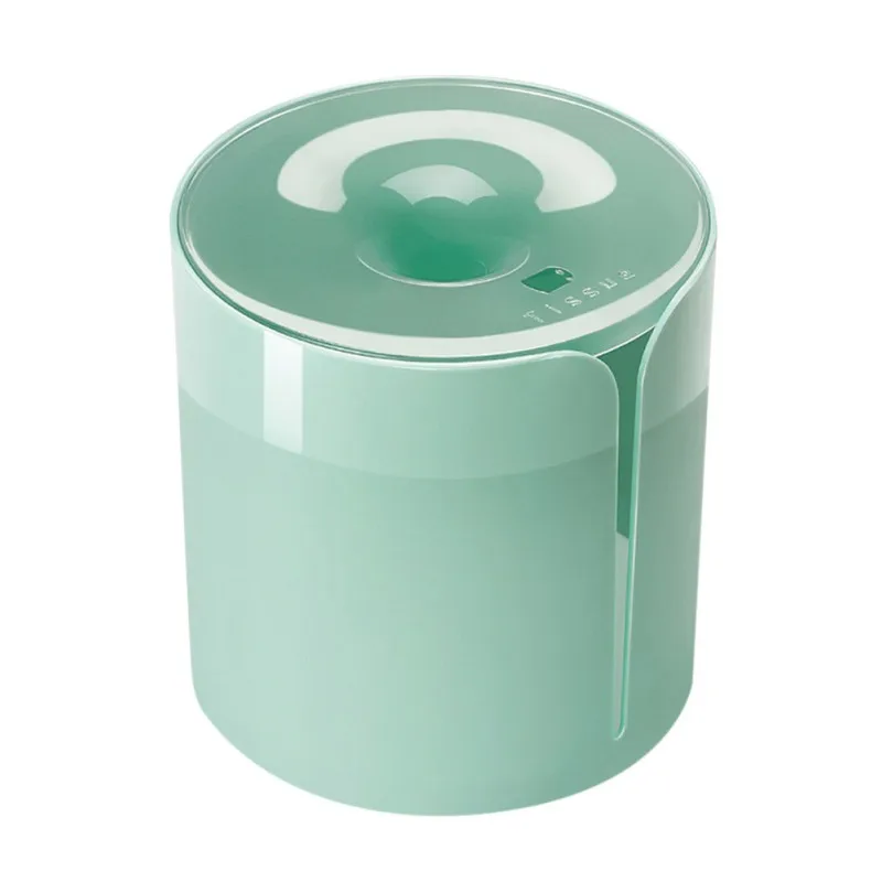 Держатель для туалетной бумаги пробивная рулон бумажный лоток водонепроницаемая ткань для ванной коробки - Цвет: Зеленый