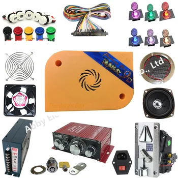 

Video game Pandora Box 9D+ 2500 in 1 DIY Arcade Bundles Kits Parts With Power Supply Jamma wire Coin selector