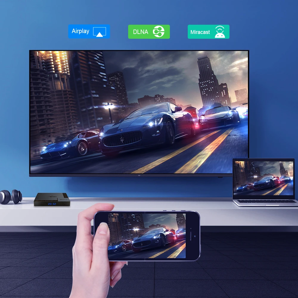 Smart Mate Android 10 Allwinner H616 4gb 64gb 10.0 Ghz - 5 Dual Wi-fi 6k Media Player pk H96 Max tv Box X96 - Image 4