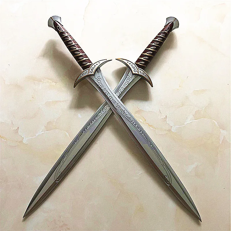 1:1 Косплей из фильма «Властелин Колец» меч Хоббита Фродо Бэггинс 72 см меч из Стинга детский подарок безопасный материал из искусственной кожи