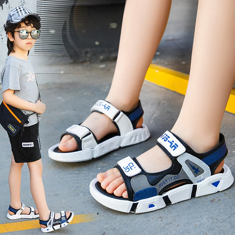 Sandals for Girls Children Little Boys 2021 Summer Casual Fashion Slides Pink Sneakers Kids Roman Plastic Rubber Beach Shoes