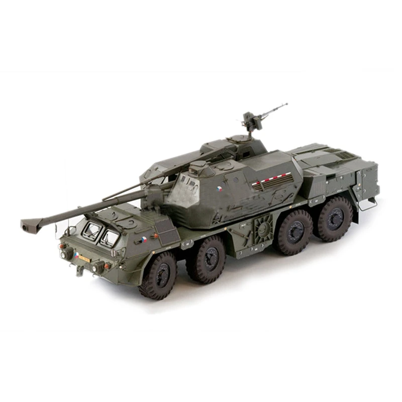 

FFYY-1:35 SPGH 3D Paper Model Space Library Paper Craft Cardboard House Toys Automatic Cannon Self-Propelled Model