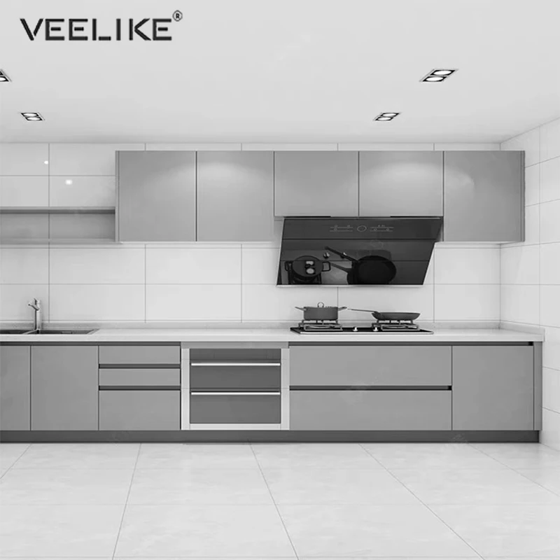Velike водостойкая самоклеящаяся бумага, покрытие для шкафа, пленка, контактная бумага, Мраморная деревянная мебель, наклейки для украшения кухни