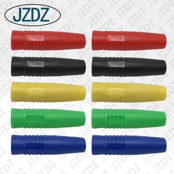 

JZDZ J.10049 10 PCS 4mmPVC extension cord banana socket plug