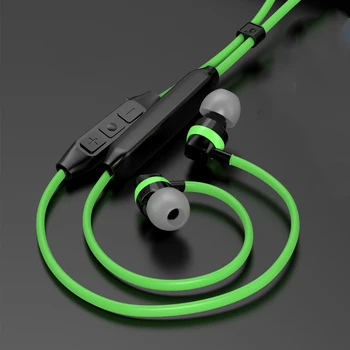 

New High Quality Wireless Bluetooth Earphones Sports headphones Stereo Mini Gaming Headset with Mic Black Bluetooth Headset Red