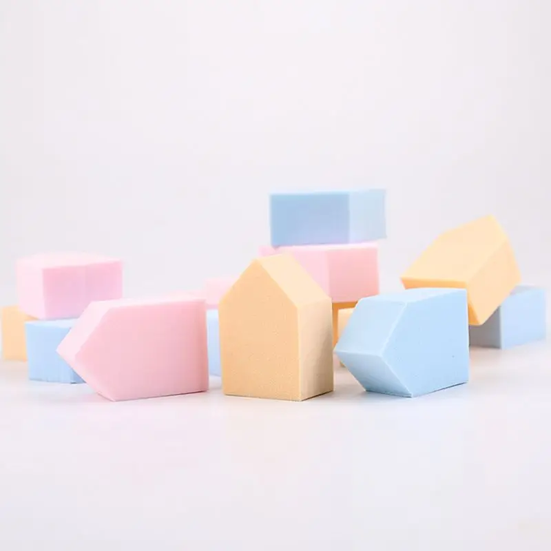 15 шт спонж пудра слоеный женский макияж основа косметический инструмент