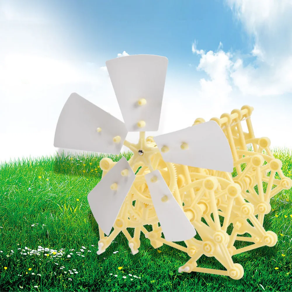 Most effective  Kid's Toy Wind Power Bionic Beast Animal Technology DIY Children Toy Handmade Robot Wind Power Mech