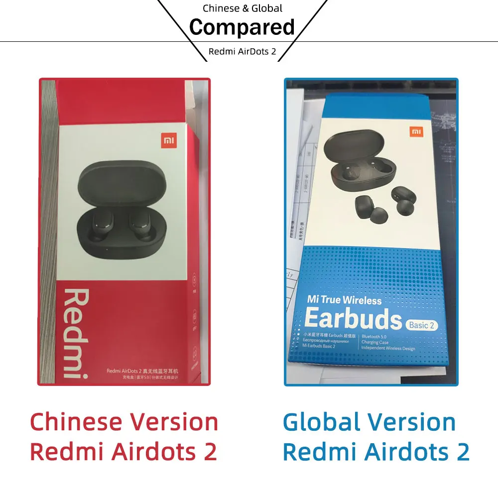 Беспроводные наушники Xiaomi Redmi Airdots 2 Bluetooth 5 0 стереонаушники TWS с микрофоном