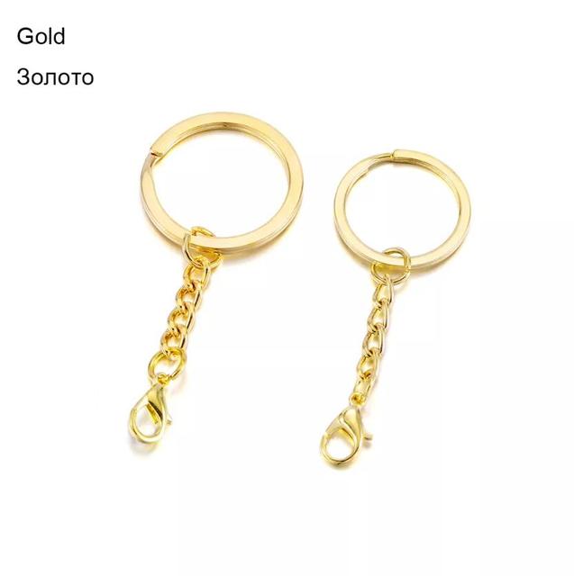 28 30mm Screw Eye Pin Key Chain Key Ring keychain Bronze Gold Keyrings Split Rings With Screw Pin Jewelry Making