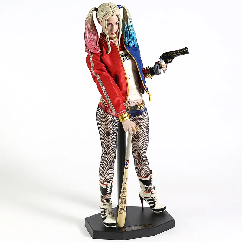 

1/4 Scale Suicide Squad Harley Quinn Action Figure PVC Doll Anime Movable Collection Toy Gift