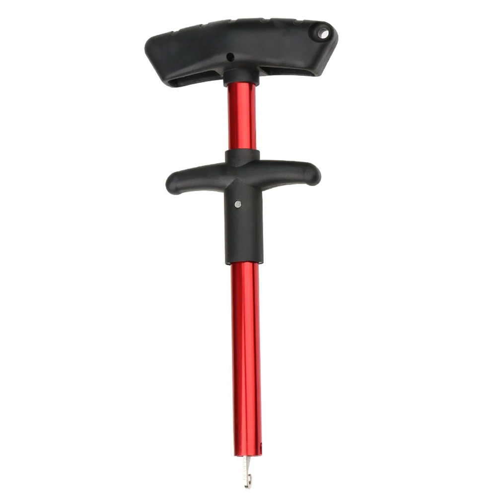 

Fishing Tool 17cm Durable Hook Remover T-type Accessories Portable Quick Lightweight Easy Decoupling Device Aluminum Tube