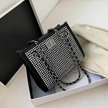 

Bag For Women Brand Original Design New Popular Shoulder Messenger Bag In Summer Of 2020 Is Simple And Versatile Retro Chain Bag