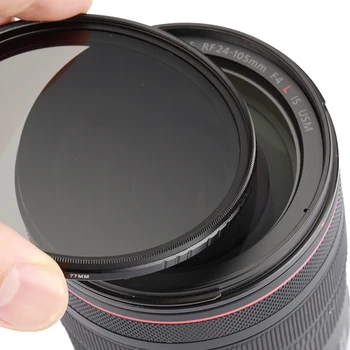 

For Canon Nikon Sony Camera ND2-2000 37-95mm Filter Neutral Density Filtors 49MM 52MM 55MM 58MM 62MM 67MM 72MM 77MM Photography